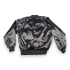 Vintage Truck Service Jacket Adult LARGE Black Indianapolis Spring Satin USA 80s
