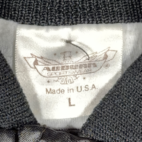 Vintage Truck Service Jacket Adult LARGE Black Indianapolis Spring Satin USA 80s