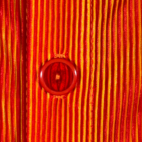 Vintage Positano Shirt Adult MEDIUM Orange Red Neon Corduroy Rave Club Camp 90s