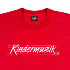 Vintage Kindermusik Shirt Adult LARGE Red Children Music Learning School USA 90s