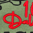 Disney 101 Dalmatians Sweater Womens LARGE Green Sweatshirt London Embroidered