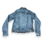 Levis Jacket Womens MEDIUM Blue Jean Medium Wash Denim Trucker Retro Classic