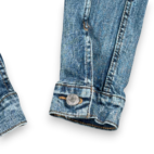 Levis Jacket Womens MEDIUM Blue Jean Medium Wash Denim Trucker Retro Classic