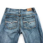 Vintage Urban Pipeline Jeans Mens 29x30 Blue Relaxed Bootcut Dark Wash Denim Y2K