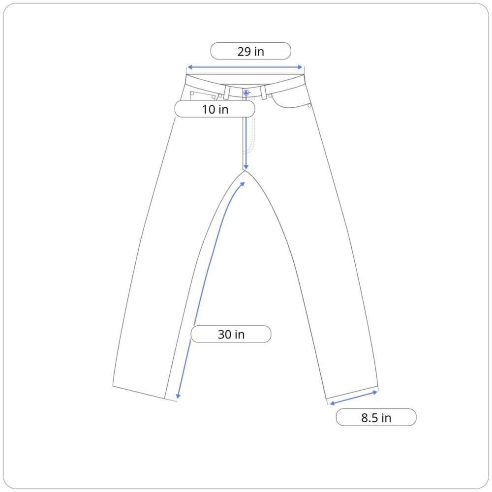 Vintage Urban Pipeline Jeans Mens 29x30 Blue Relaxed Bootcut Dark Wash Denim Y2K