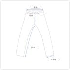 Vintage Urban Pipeline Jeans Mens 29x30 Blue Relaxed Bootcut Dark Wash Denim Y2K