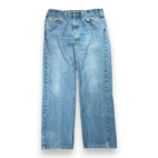 Carhartt Jeans Mens 36x32 Blue Denim Light Wash Relaxed Fit Denim Workwear B460