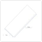 Vintage Ronrico Rum Scarf Black Blue Yellow Orlon Acrylic Knit Swag USA 60s