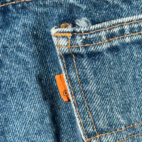 Vintage Levis 517 Jeans Mens 30x34 Blue Bootcut Denim Orange Tab USA 80s 30x36