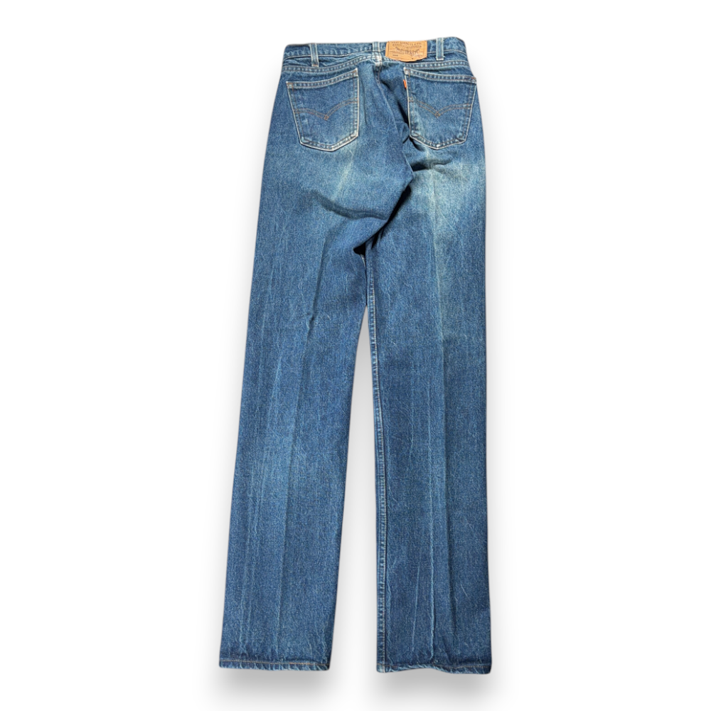 Vintage Levis Jeans Mens 28x36 Blue 505 Regular Orange Tab USA 80s 29x36 Tag-2 Vintage Levis Jeans Mens 28x36 Blue 505 Regular Orange Tab USA 80s 29x36 Tag