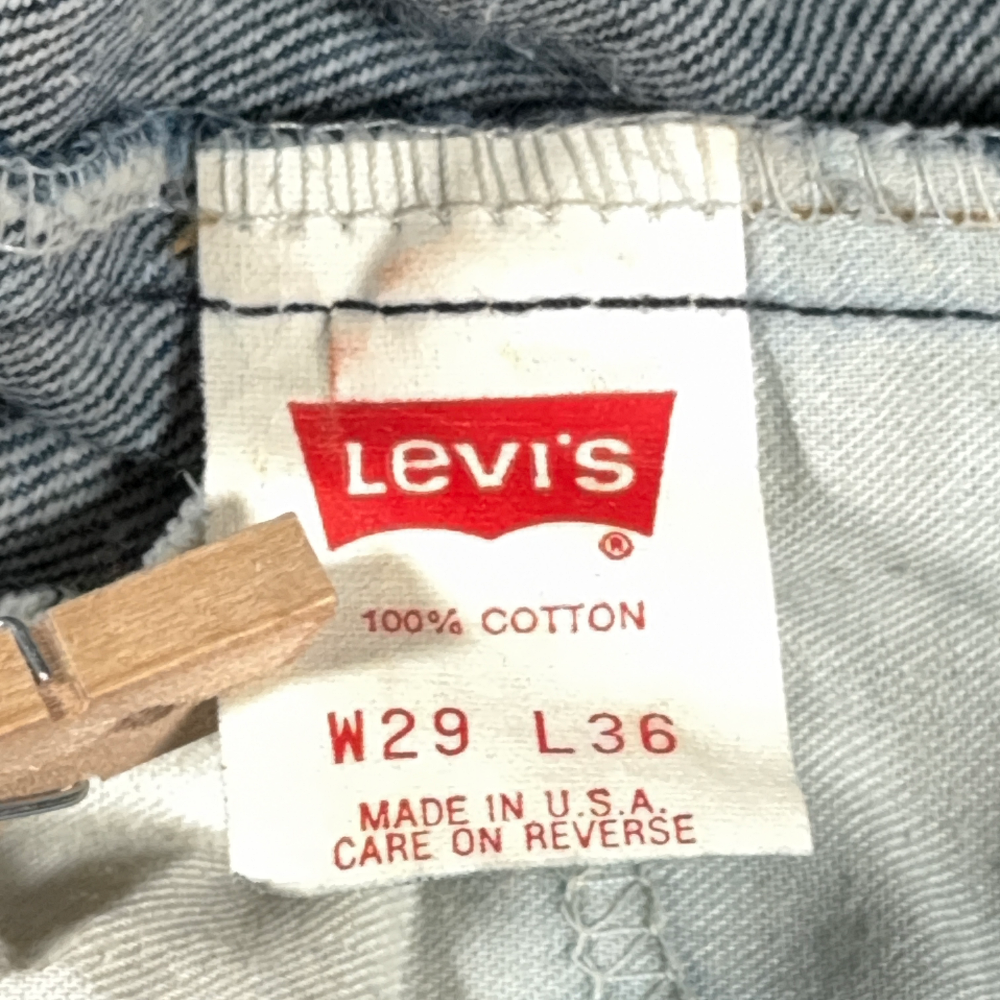 Vintage Levis Jeans Mens 28x36 Blue 505 Regular Orange Tab USA 80s 29x36 Tag-7 Vintage Levis Jeans Mens 28x36 Blue 505 Regular Orange Tab USA 80s 29x36 Tag