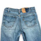 Vintage Levis 517 Jeans Mens 31x36 Blue Bootcut Medium Denim Orange Tab USA 70s