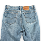 Vintage Levis Jeans Mens 34x36 Blue 512 Light Wash Denim Slim Tapered USA 90s