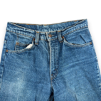Vintage Levis 517 Jeans Mens 28x36 Blue Bootcut Orange Tab USA 80s 30x36 Tag