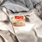 Vintage Levis Jeans Mens 30x30 Blue 550 Relaxed Light Orange Tab 90s 32x30 Tag