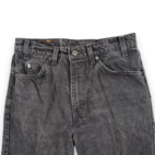 Vintage Levis Jeans Mens 30x34 Black 550 Relaxed Denim Dark Orange Tab USA 90s