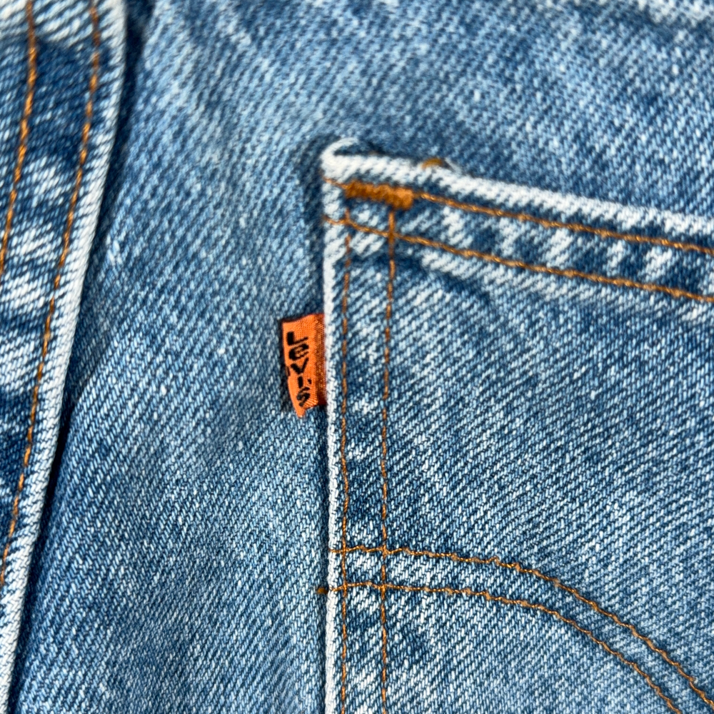 Vintage Levis Jeans Mens 32x34 Blue 512 Light Slim Tapered Orange Tab USA 90s-10 Vintage Levis Jeans Mens 32x34 Blue 512 Light Slim Tapered Orange Tab USA 90s