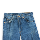 Vintage Levis 505 Jeans Mens 28x36 Blue Regular Straight Dark Orange Tab 90s