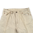 Vintage Levis Jeans Mens 30x32 White 550 Relaxed Orange Tab USA 90s 33x34 Tag