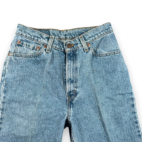 Vintage Levis Jeans Womens 28x31 11 Medium Blue 512 Light Slim Tapered USA 90s