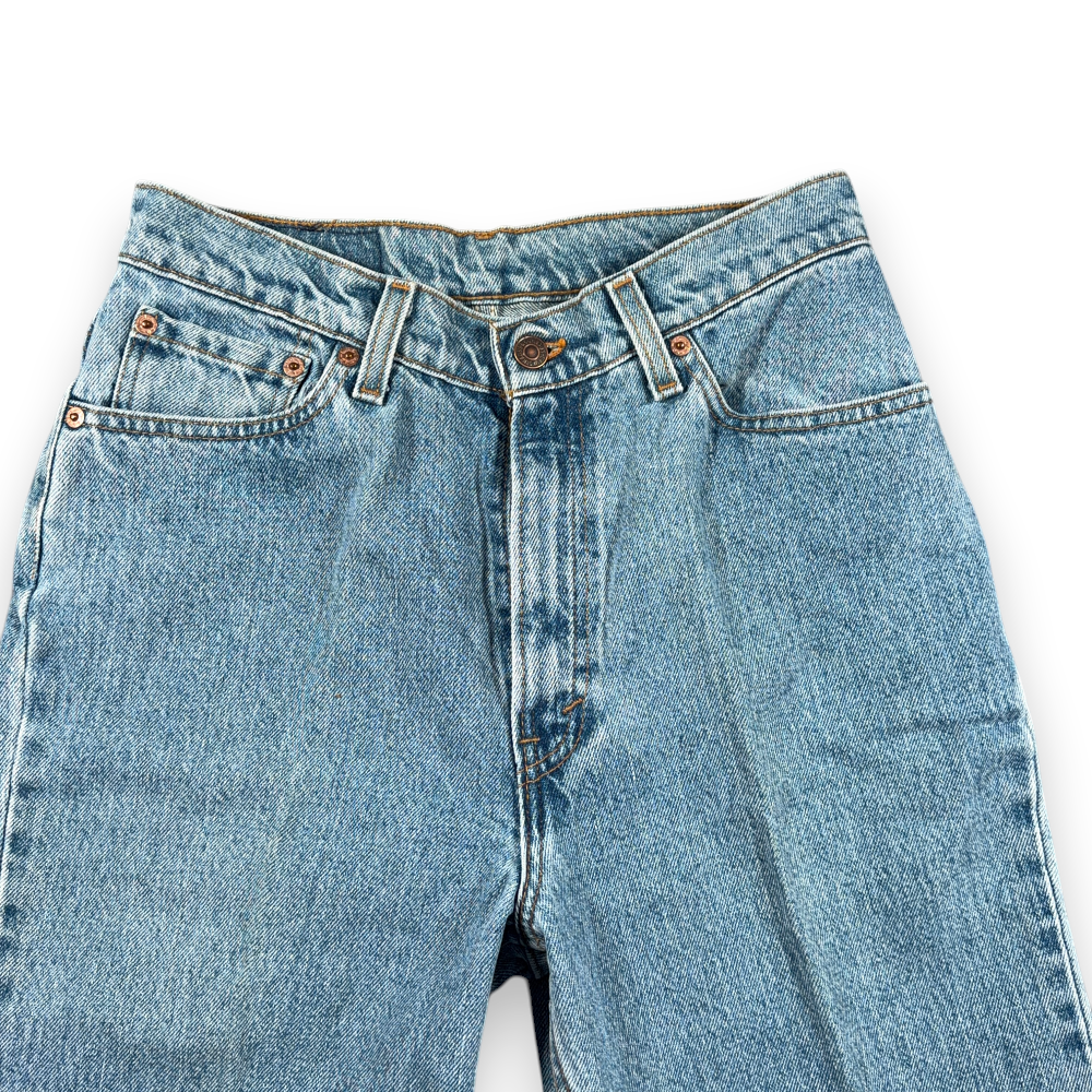 Vintage Levis Jeans Womens 28x31 11 Medium Blue 512 Light Slim Tapered USA 90s-3 Vintage Levis Jeans Womens 28x31 11 Medium Blue 512 Light Slim Tapered USA 90s