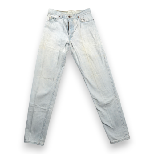 Vintage Levis Jeans Mens 30x34 White 550 Relaxed Orange Tab Stonewash USA 90s