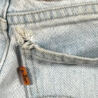 Vintage Levis Jeans Mens 30x34 White 550 Relaxed Orange Tab Stonewash USA 90s