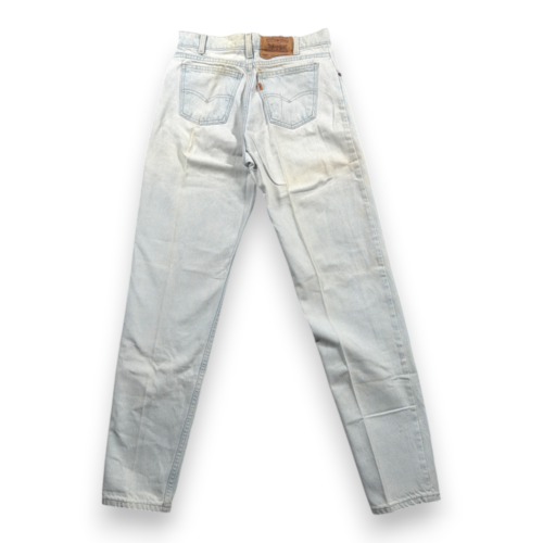 Vintage Levis Jeans Mens 30×34 White 550 Relaxed Orange Tab Stonewash USA 90s-2 Vintage Levis Jeans Mens 30x34 White 550 Relaxed Orange Tab Stonewash USA 90s