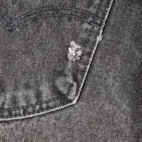 Vintage Levis Jeans Mens 32x36 Black 550 Relaxed Fit Denim Orange Tab USA 90s