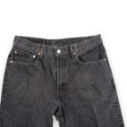 Vintage Levis 550 Jeans Mens 32x36 Black Relaxed Fit Denim USA 90s 34x36 Tag