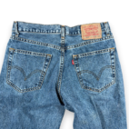 Vintage Levis 512 Jeans Mens 32x36 Blue Medium Wash Denim Slim Fit Tapered Y2K