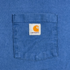 Vintage Carhartt Shirt Adult 2XL XXL LARGE Blue Logo Workwear Heritage Y2K