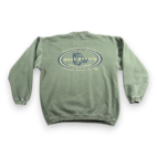 Vintage Hogs Breath Saloon Sweater Adult MEDIUM Green Sweatshirt Florida USA 90s