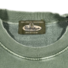 Vintage Hogs Breath Saloon Sweater Adult MEDIUM Green Sweatshirt Florida USA 90s