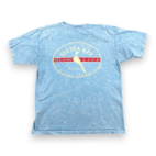 Vintage Florida Keys Shirt Adult MEDIUM Blue Acid Wash Siesta Island USA 90s