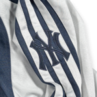 New York Yankees Jacket Adult LARGE Blue White Stitches Embroidered MLB Baseball