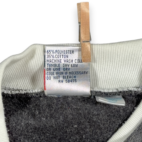 Vintage Wilson Sweater Adult EXTRA LARGE White Blue Sweatshirt Colorblock 90s