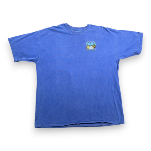 Smokin Oyster Brewery Shirt Adult 2XL XXL Blue Florida Seafood Restaurant Bar-2 Smokin Oyster Brewery Shirt Adult 2XL XXL Blue Florida Seafood Restaurant Bar