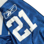 Vintage Bob Sanders Indianapolis Colts Jersey Adult MEDIUM Blue 21 Reebok Y2K