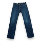 Hollister Jeans Mens 29x32 Blue Straight Low Rise Distressed Dark Wash Denim