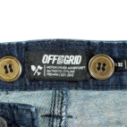 Off the Grid Jeans Mens 38x32 Blue Standard Fit Dark Wash Denim Workwear Outdoor