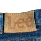 Vintage Lee Riders Jeans Mens 34x30 Dark Wash Straight Regular USA 80s 36x30 Tag