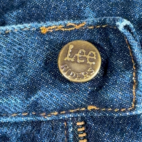Vintage Lee Riders Jeans Mens 34x30 Dark Wash Straight Regular USA 80s 36x30 Tag