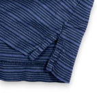 Rolls Royce Polo Shirt Adult LARGE Blue Striped Cotton Corporate Logo Workwear