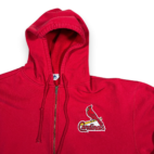 Vintage St Louis Cardinals Sweater Adult EXTRA LARGE Red Hoodie Majestic MLB 90s