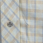 Vintage Ruddock Western Shirt Adult 2XL XXL 20 Blue Pearl Snap Deadstock USA 80s