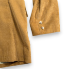 Vintage Johnny Carson Jacket Adult EXTRA LARGE Brown Corduroy Safari Norfolk 70s