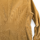 Vintage Johnny Carson Jacket Adult EXTRA LARGE Brown Corduroy Safari Norfolk 70s