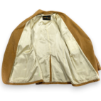 Vintage Johnny Carson Jacket Adult EXTRA LARGE Brown Corduroy Safari Norfolk 70s