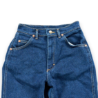 Vintage Lee Riders Jeans Womens 24x28 8 Petite Blue Dark Wash Denim USA 80s